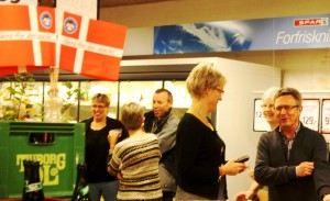 Fødselsdag hos købmanden