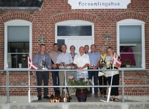 Niels Stokbæk, Ole Madsen, Årets pokalmester Knud Pedersen, Svend Jensen, Jørn Peder Hansen, Jan Blidegaard, Tage Sørensen, Elin Sørensen & Doris Christensen