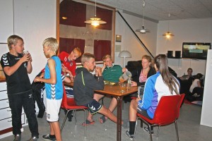 Der er også tid til socialt samvær