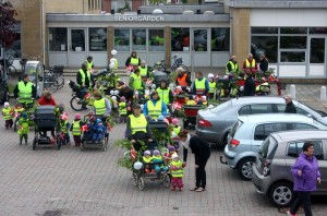 fra starten ved Seniorgården