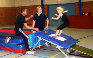 Nicolai som leder af action jump