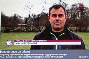 Formand for Aadum Borgerforening Kim Hedevang.