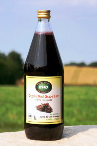 Organic Red grape Juice økovin