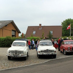 Saabklubben på besøg i Ådum