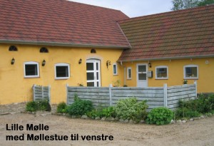 Lille Mølle m Møllestue tv txt.