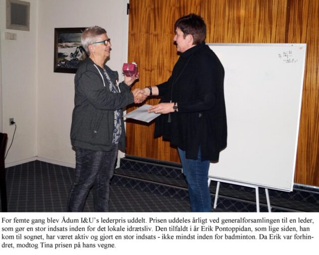 Lederprisen uddeles